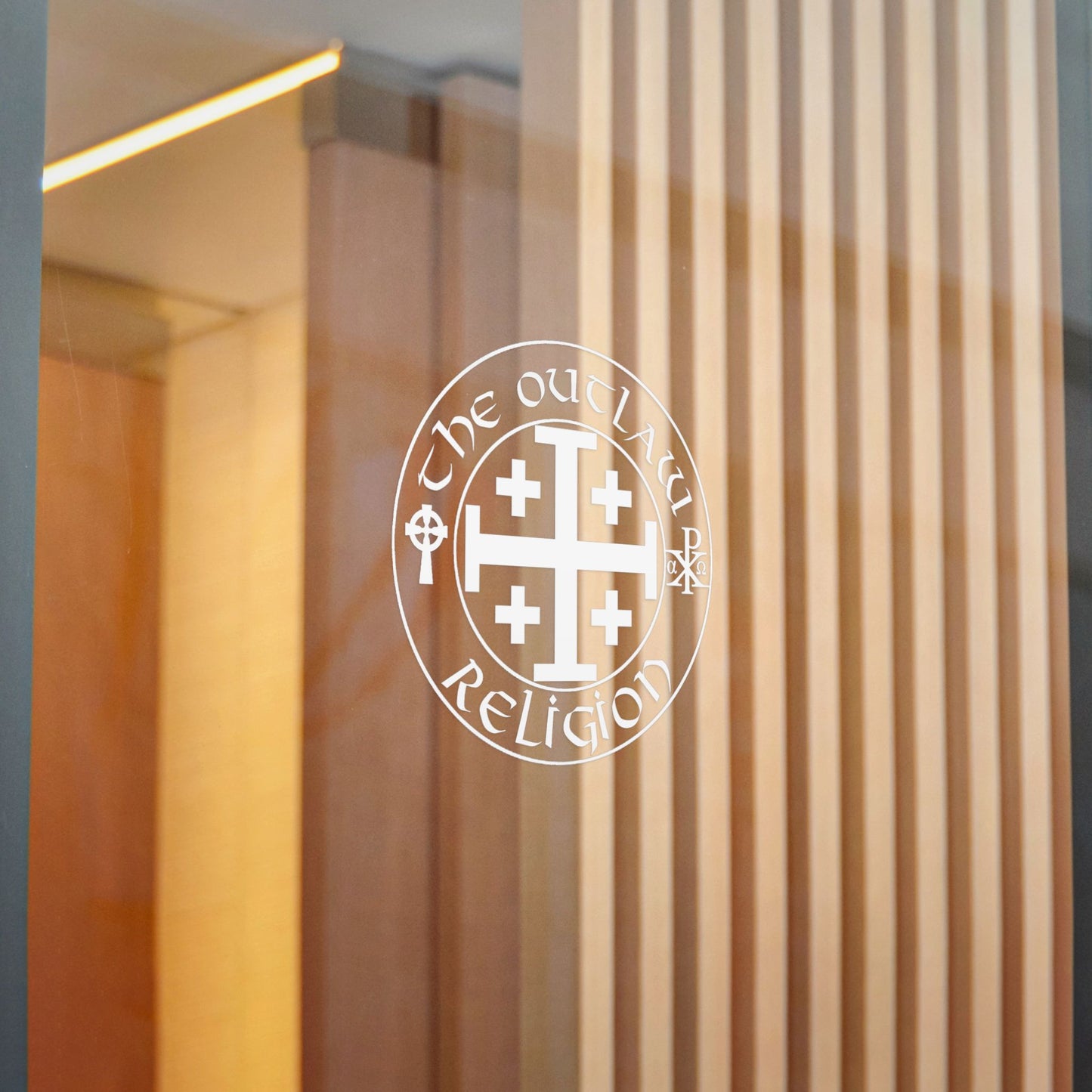 The Outlaw Religion Die-Cut Sticker