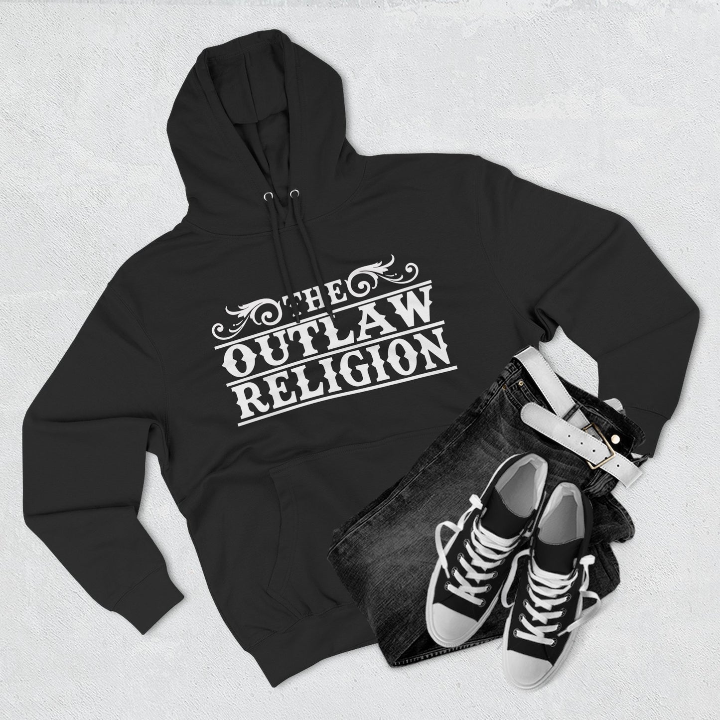 The Outlaw Religion Fleece Hoodie