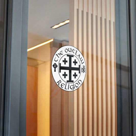 Die-Cut Sticker — The Outlaw Religion Crest