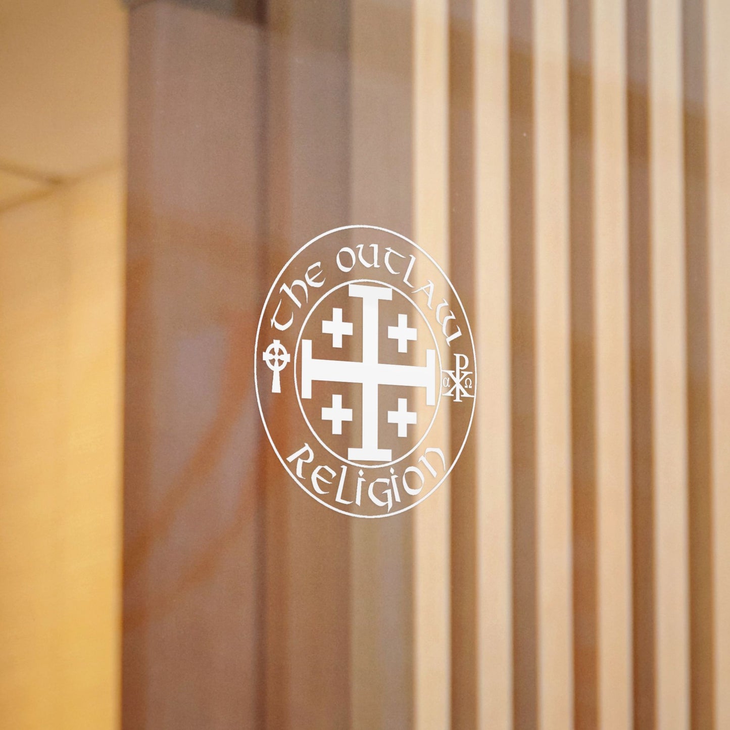 The Outlaw Religion Die-Cut Sticker