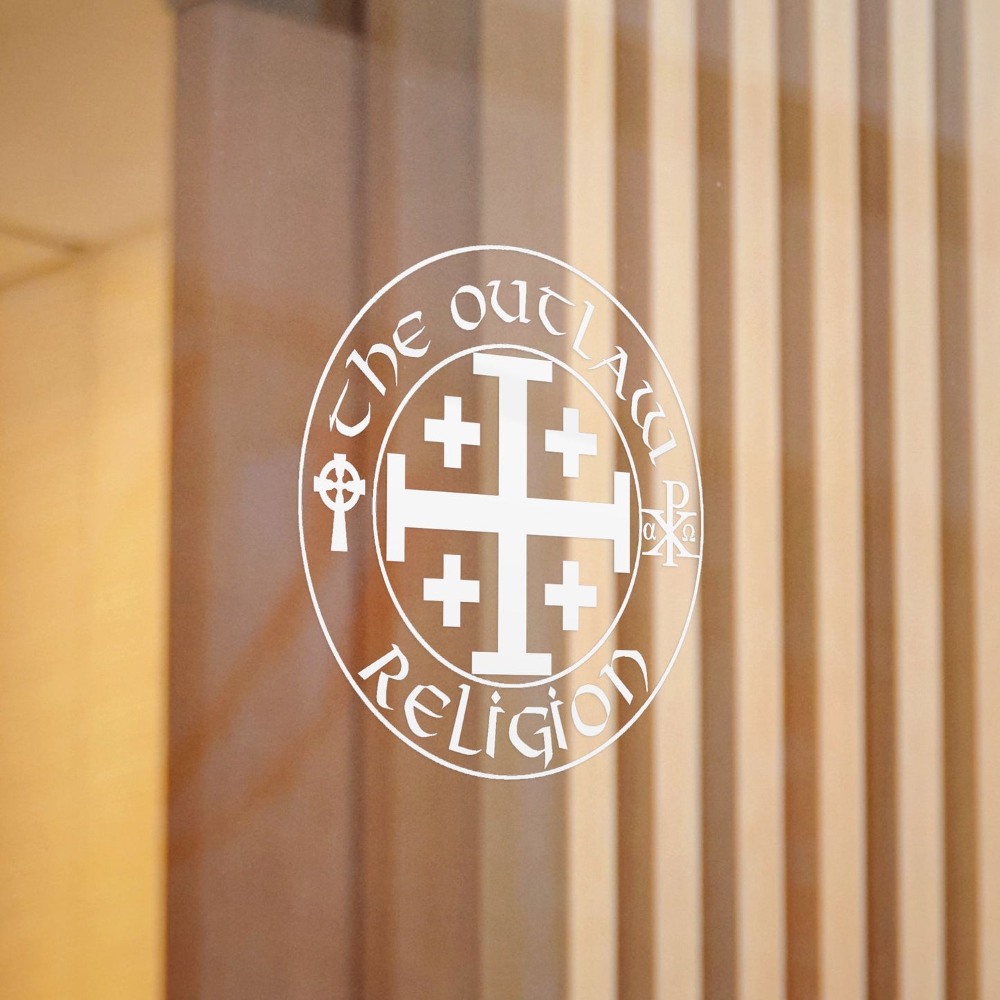 The Outlaw Religion Die-Cut Sticker
