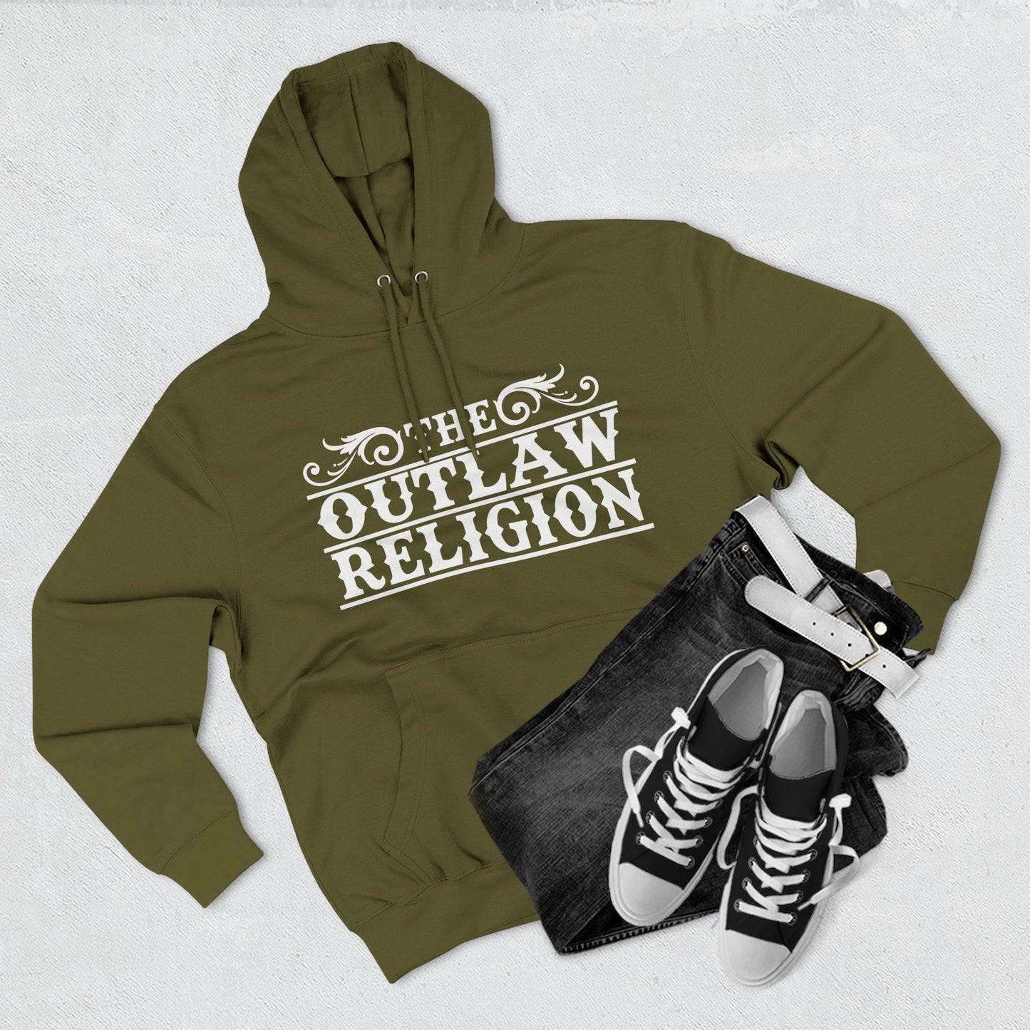 The Outlaw Religion Fleece Hoodie