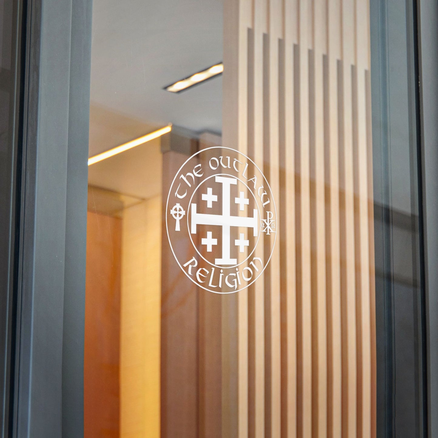 The Outlaw Religion Die-Cut Sticker