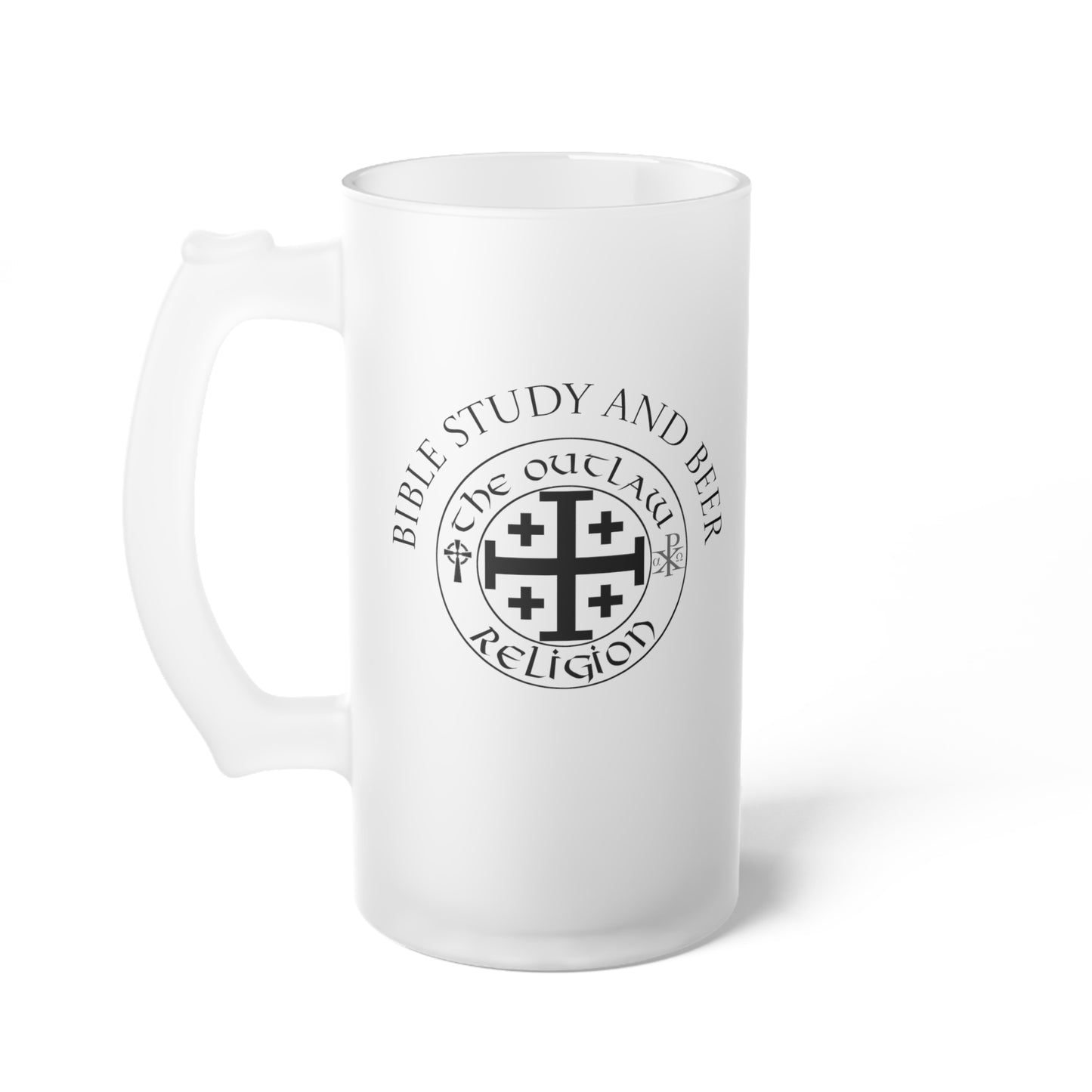 Beer Mug - Outlaw Religion, Bible Study and Beer Design