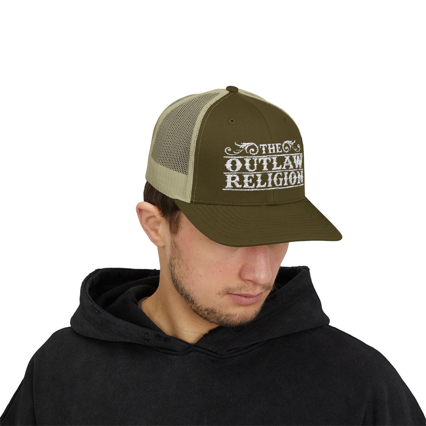 The Outlaw Religion Trucker Cap